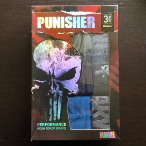 Marvel Punisher Mesh Boxer Briefs 3-Pack M 32-34